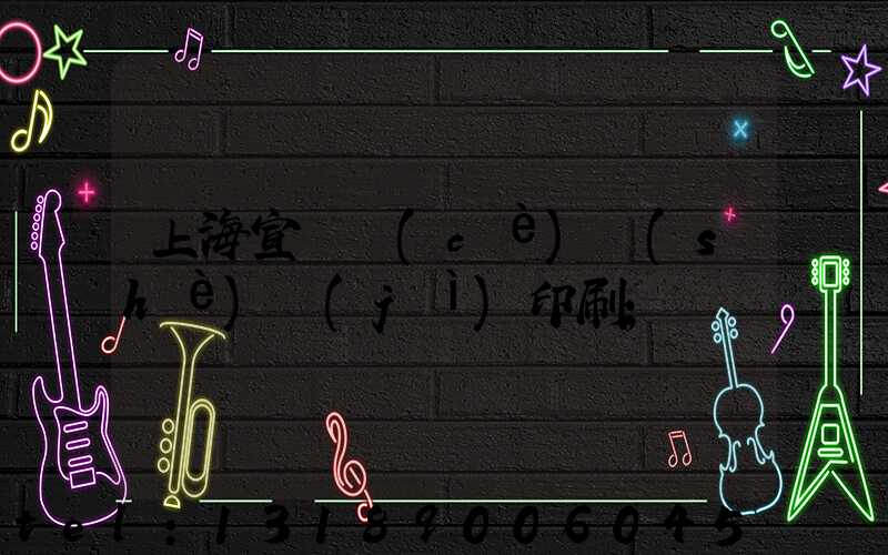 上海宣傳冊(cè)設(shè)計(jì)印刷